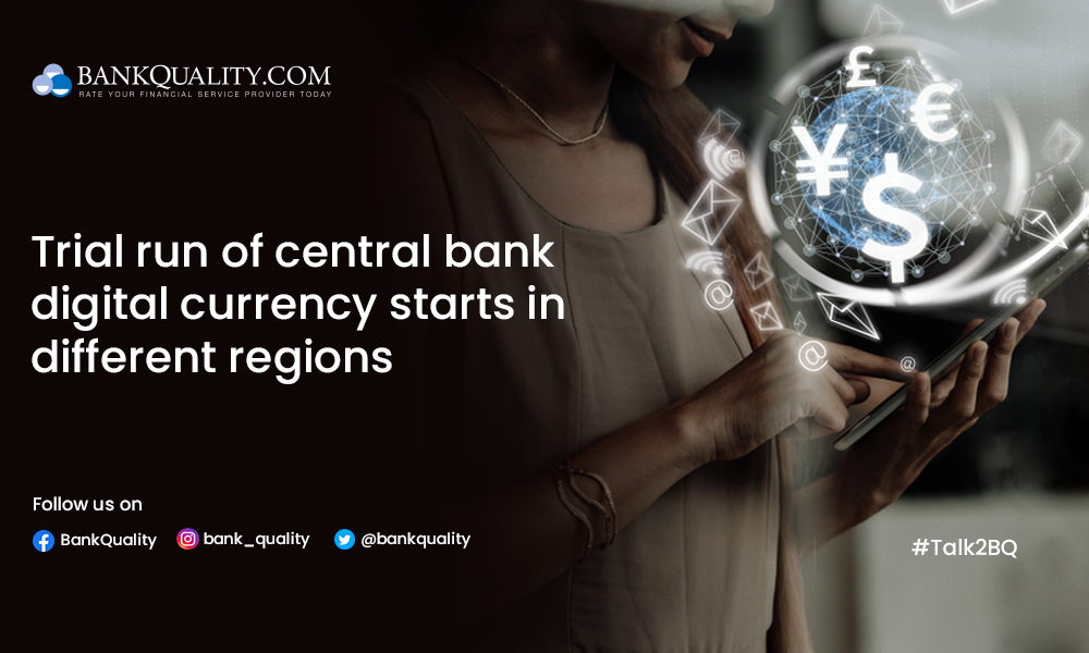 The Central Banks of Singapore, Australia, Malaysia, and South Africa start a trial for Central Bank Digital Currency 