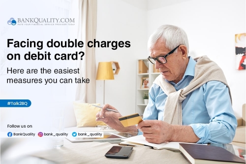 What can you do if you witness a double charge on your debit card?