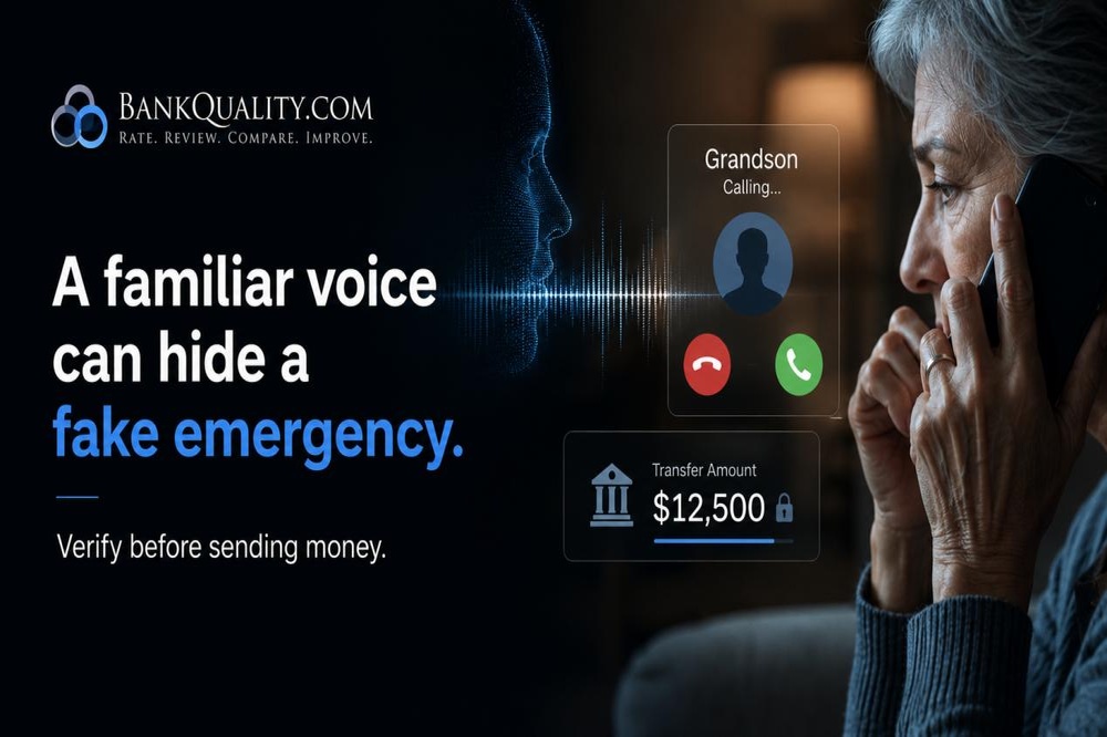 AI voice clones turn family-emergency calls into bank-transfer fraud