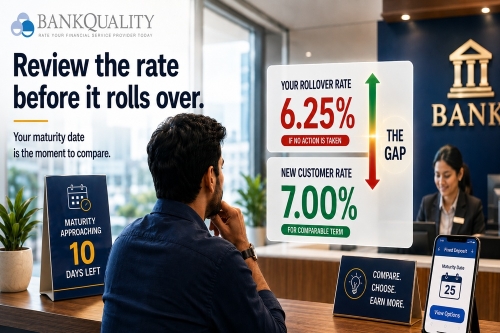 Fixed deposits can renew before customers review rates