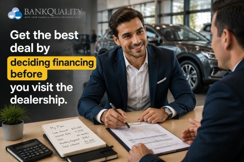 First-time car buyers benefit from deciding financing before dealerships