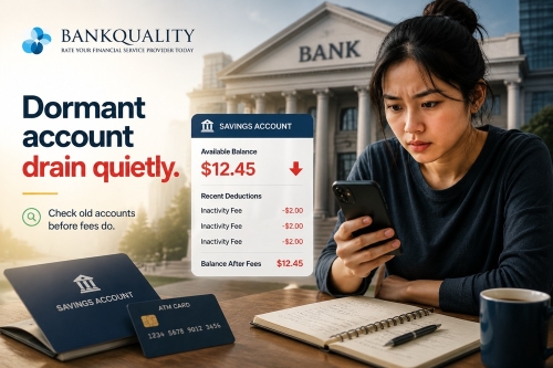 Dormant bank accounts drain quietly while balances sit forgotten