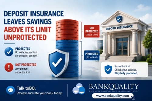 Deposit insurance leaves savings above its limit unprotected