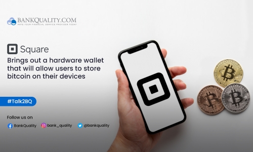 Square’s hardware wallet to store bitcoins 