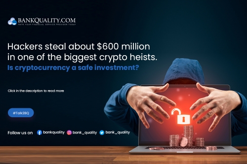 Hackers steal about $600 million in one of the biggest crypto heists