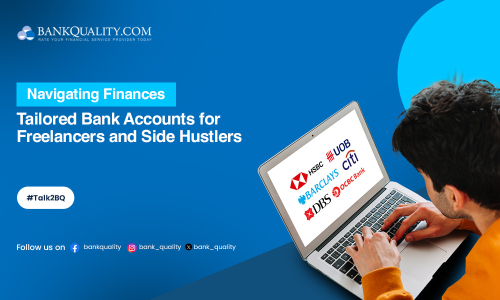 Bank accounts for freelancers and side hustlers