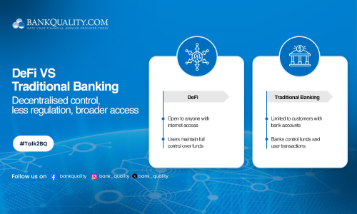 Traditional banking vs. DeFi: Is the financial system being overhauled?